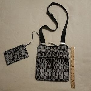 Baggallini Crossbody Purse with Wristlet
